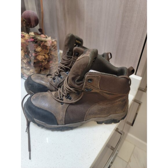 Wolverine Boots Mens Size 12 M Icon Composite Toe Work Rust Leather - Picture 2 of 7